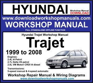 Hyundai Trajet Workshop Service Repair Manual
